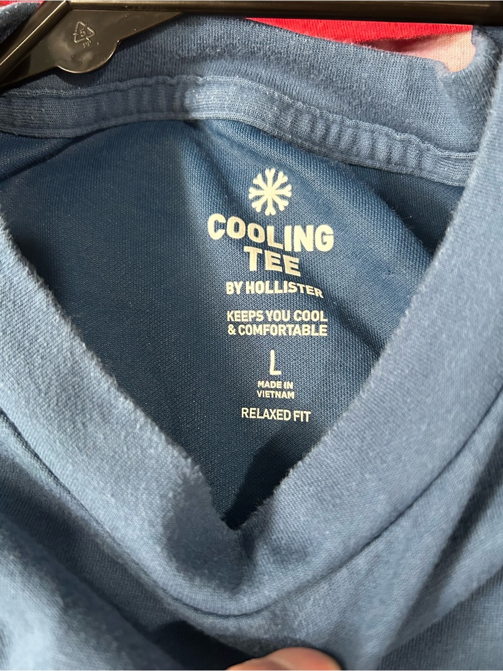 Hollister Men’s Crewneck Sweater in Dusty Blue